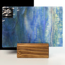 Rippled Glass Sheet Mixed Colors Streaky w/ Multi Colors