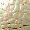 Iridescent Finish Glass Sheet Yellow Flemish Texture