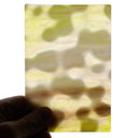 Glass Sheet Mixed Colors Mottled  w/ Purple/Green/White Streaky