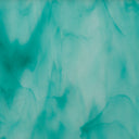 Glass Sheet Green Streaky w/ multi colors