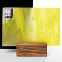 Glass Sheet Yellow Streaky