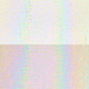 Iridescent Finish Glass Sheet Pastel Cathedral with Ripple Texture