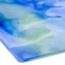 Glass Sheet Mixed Colors Mottled w/ Green/White/Blue Streaky