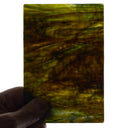 Rippled Glass Sheet Mixed Colors Streaky w/ Multi Colors