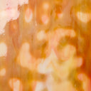 Glass Sheet Red with Mottled White Streaky