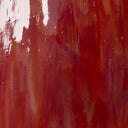 Glass Sheet Red Steaky w/ Shades of Red and White