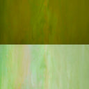 Glass Sheet Green Streaky w/ Multi Colors and Iridescent Finish