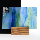 Glass Sheet Mixed Colors Streaky w/ multi colors