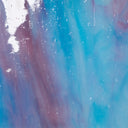 Glass Sheet Blue and Purple Streaky