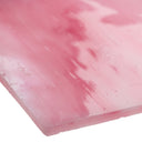 Glass Sheet Pink and White Streaky