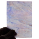 Glass Sheet Blue Streaky w/ Multi Colors and Iridescent Finish