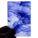 Glass Sheet Mixed Colors Streaky w/ Multi Colors