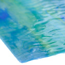 Rippled Glass Sheet Mixed Colors Streaky w/ Multi Colors