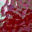 Glass Sheet Red with Flemish Texture