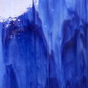 Glass Sheet Blue Streaky w/ multi color