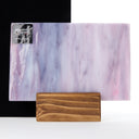 Glass Sheet Red Streaky w/ multi colors